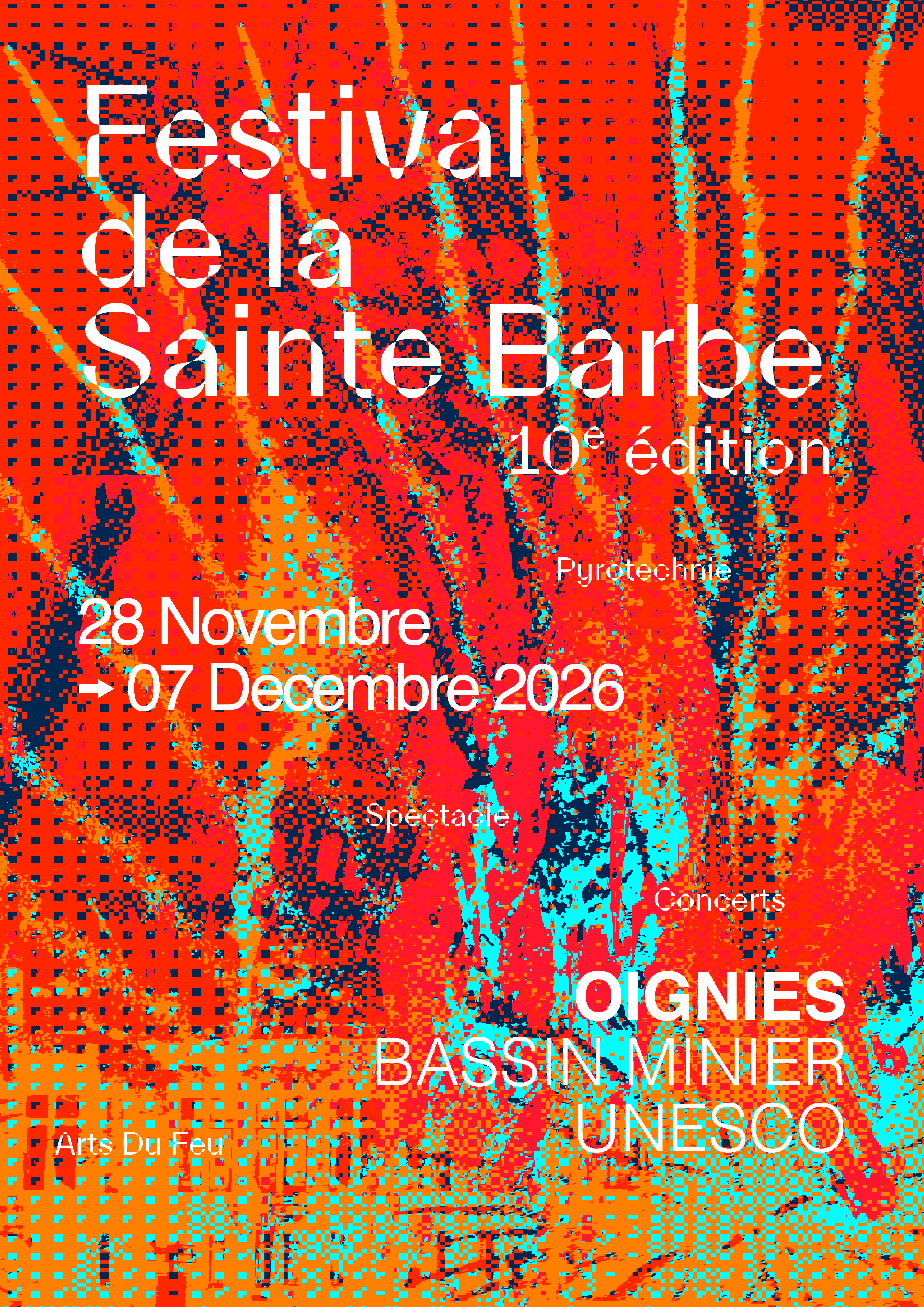 Affiche du festival, édition Oignies