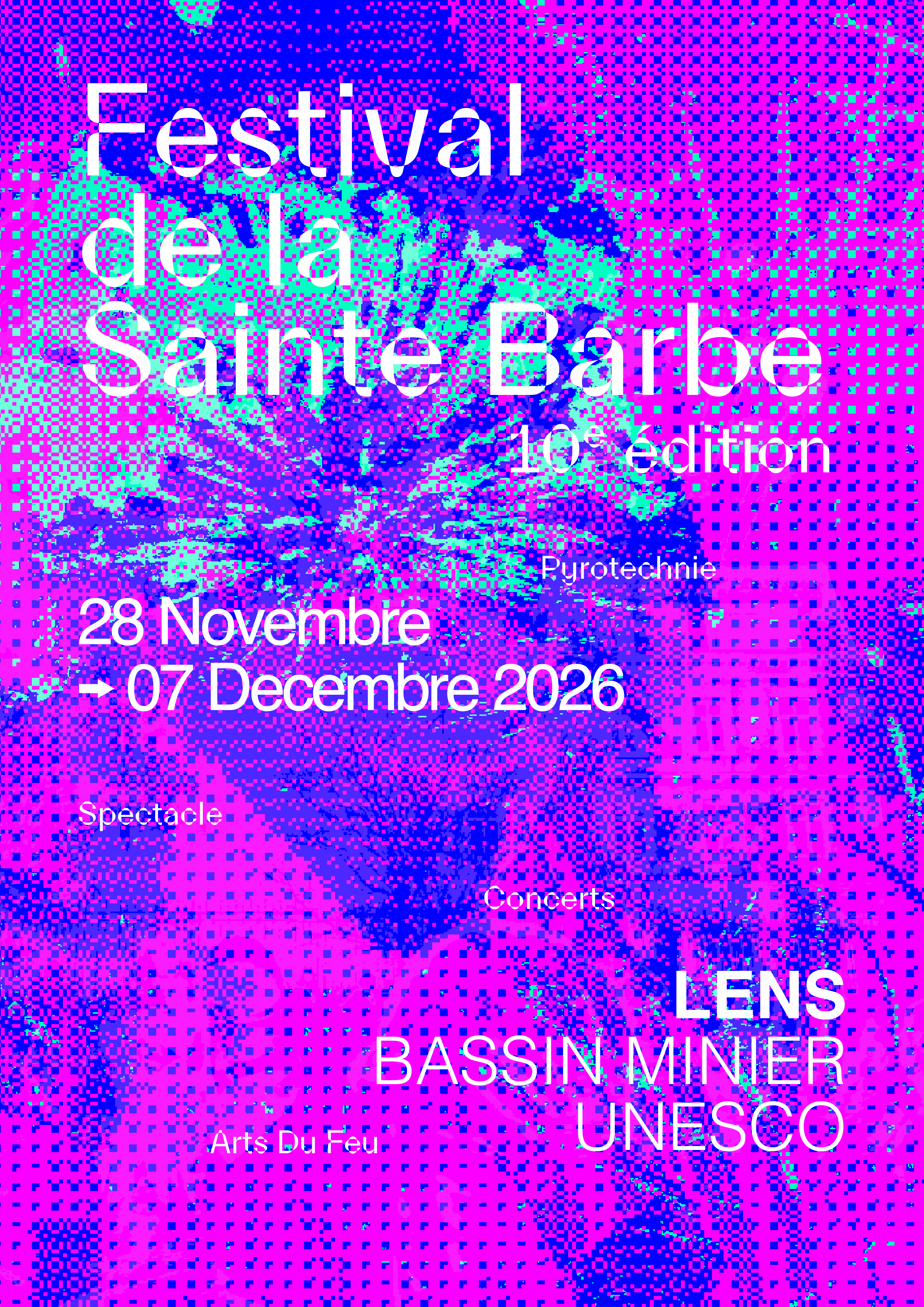 Affiche du festival, édition Lens