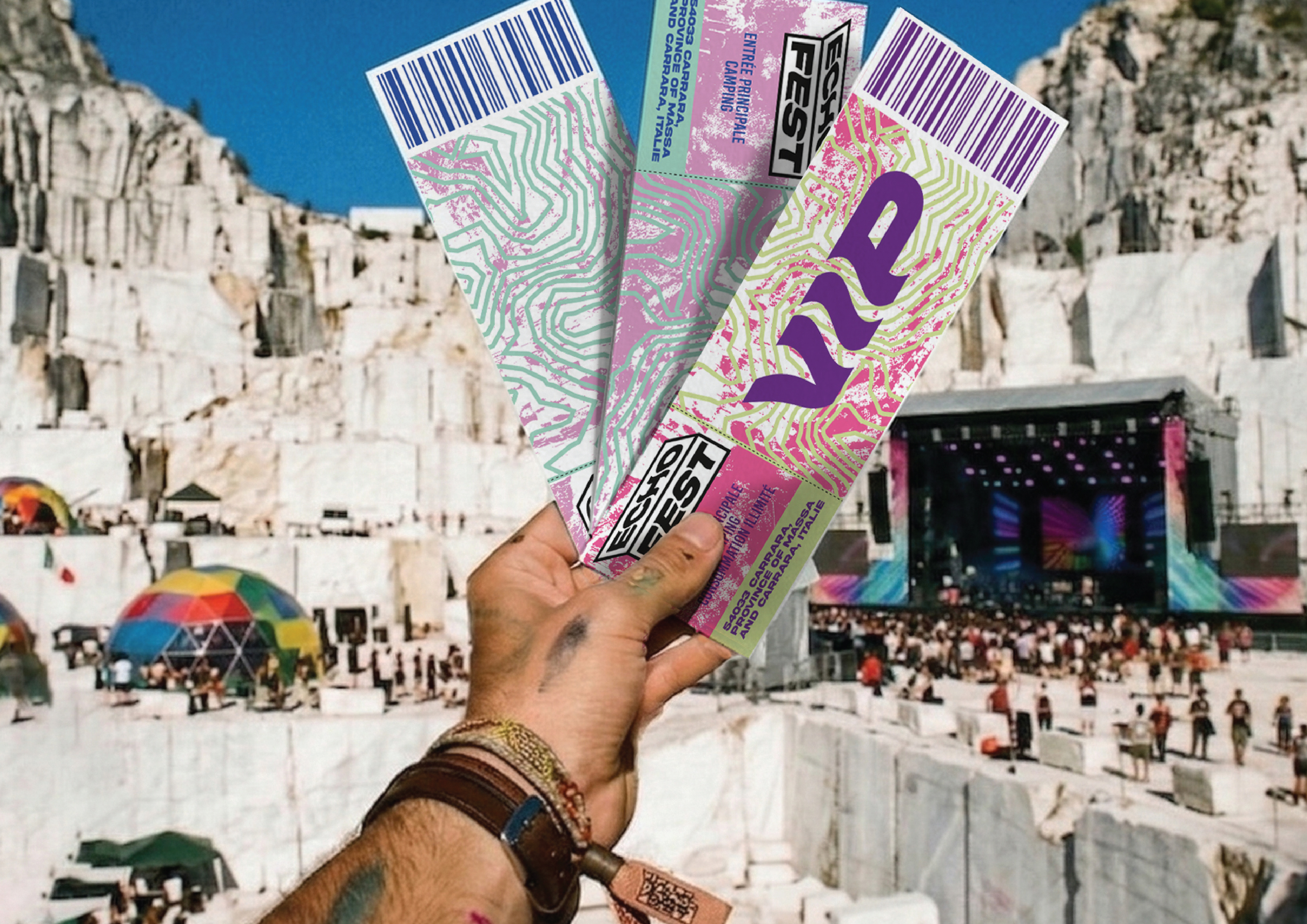 Tickets du festival ECHOFEST